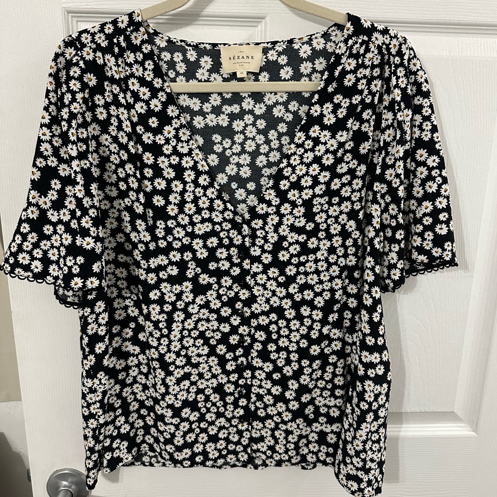 Sézane Indira Daisy Shirt